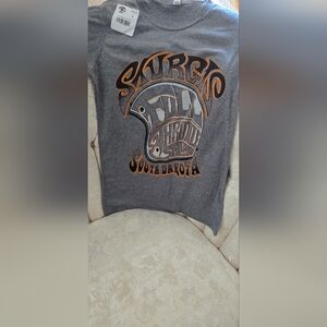 Gray South Dakota Graphic T-Shirt